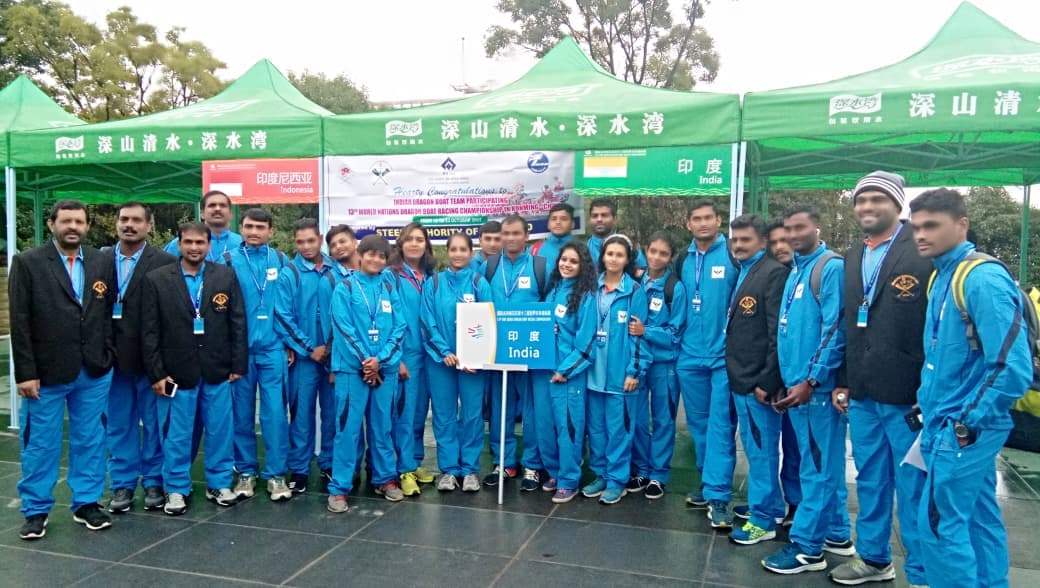 13th IDBF World Dragon Boat Championship Indian team @ China